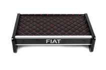 Fiat Ducato 2006-2025 Tablette de tableau de bord (Noir avec surpiqûre rouge) photo 3