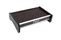 Fiat Ducato 2006-2025 Tablette de tableau de bord (Noir avec surpiqûre rouge) photo 2