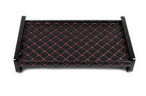 Fiat Ducato 2006-2025 Tablette de tableau de bord (Noir avec surpiqûre rouge) photo 4