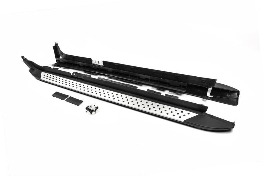 BMW X3 F25 2011-2018 Marchepieds Latéraux V3 OEM (2 pcs, Aluminium) Image