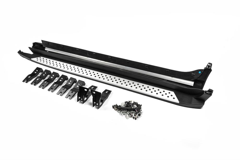BMW X4 F26 2014-2018 Marchepieds Latéraux OEM V3 (2 pcs, Aluminium) Image