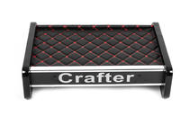 Volkswagen Crafter 2016- Tablette de tableau de bord (Noir avec surpiqûre rouge) photo 3