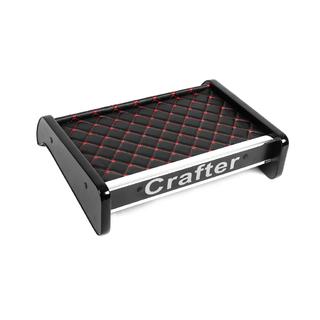 Tablette de tableau de bord (Noir avec surpiqûre rouge) Volkswagen Crafter 2016- photo 2