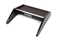 Ford Transit 2000–2014 Tablette de tableau de bord (Noir avec surpiqûre rouge) photo 1