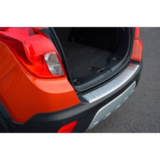 Protection de pare-chocs arrière OmsaLine (2012-2016, inox) Opel Mokka 2012-2021 photo 1