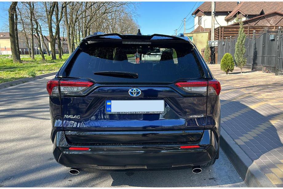 Toyota Rav 4 2019–2025 Aileron arrière (noir) Image