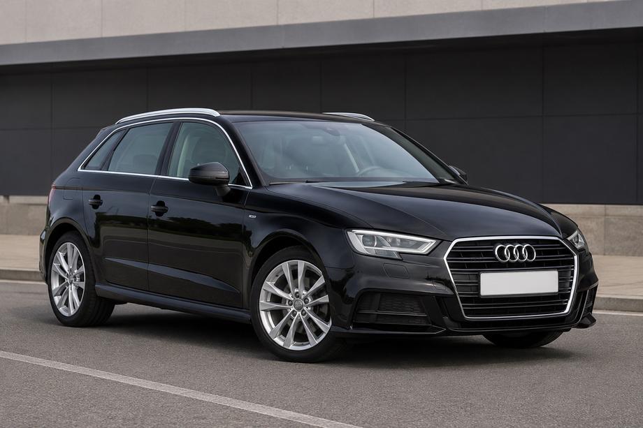 Audi A3 2012-2020 Barres de toit longitudinales (2 pcs, aluminium) Image