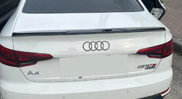 Audi A4 B9 2015-2024 Becquet Lip (1234 Upgrade, Noir) photo 1