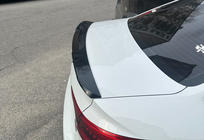 Audi A4 B9 2015-2024 Becquet Lip (1234 Upgrade, Noir) photo 3