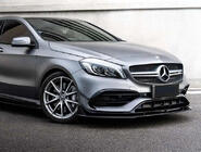 Mercedes A-class W176 2012-2018 Lame avant (pour AMG-Line / A45 AMG HB 2016-2018, noir) photo 1