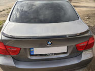 BMW 3 Series E90/E91 2005-2011 Aileron HongHang V2 (ABS, Noir Brillant) photo 2