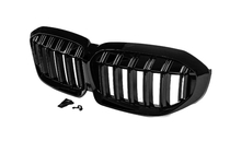 BMW 3 Series G20/G21 2018- Grilles de calandre M-Look V2 (2018-2022, Noir Brillant) photo 8