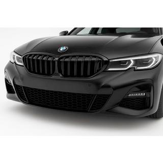Grilles de calandre M-Look V2 (2018-2022, Noir Brillant) BMW 3 Series G20/G21 2018- photo 1