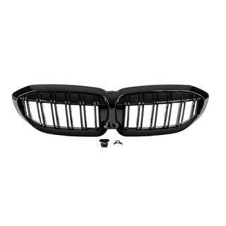 Grilles de calandre M-Look V2 (2018-2022, Noir Brillant) BMW 3 Series G20/G21 2018- photo 3