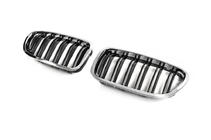 BMW 5 Series F10/F11 2010–2016 Calandre double haricot (2 pcs, Chrome) photo 1