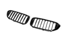 BMW Série 5 G30/G31 2017–2023 Grilles de calandre 1 Barre (2017-2020, Noir Brillant) photo 4
