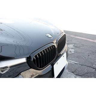 Grilles de calandre 1 Barre (2017-2020, Noir Brillant) BMW Série 5 G30/G31 2017–2023 photo 1