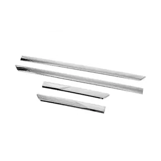 Moulures de portes chrom&eacute;es (4 pcs) photo 1