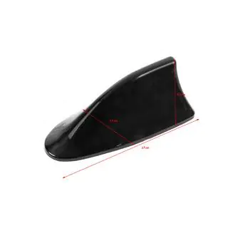 Antenne aileron de requin (noir, ABS) photo 4