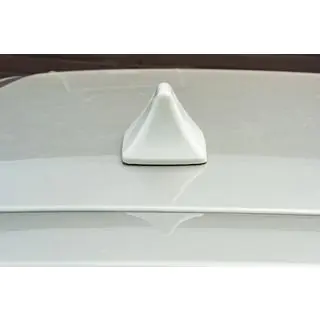 Antenne aileron de requin (blanc, ABS) photo 3