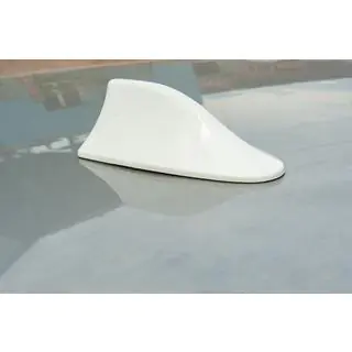 Antenne aileron de requin (blanc, ABS) photo 4