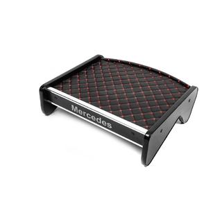 Tablette de tableau de bord (Noir avec surpiqûre rouge) Mercedes T2 (507-814) 1967-1996 photo 3