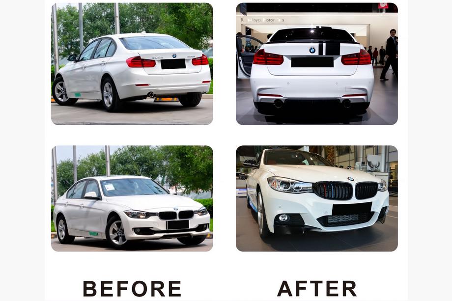 BMW 3 Series F30/F31 2012-2019 Kit Carrosserie (M-Performance) Sorties d’échappement doubles (un seul côté) Photo 3
