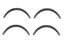 Extensions d'ailes universelles UNIV-032 (4 pcs, plastique ABS, noir) photo 2