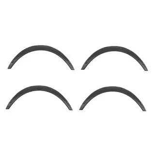 Extensions d'ailes universelles UNIV-032 (4 pcs, plastique ABS, noir) photo 2