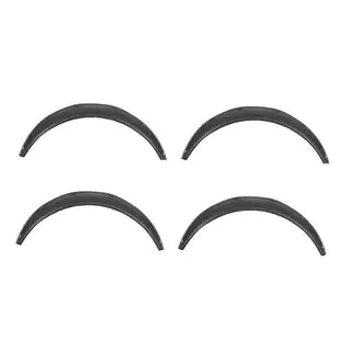 Extensions d'ailes universelles UNIV-031 (4 pcs, plastique ABS, noir) photo 2