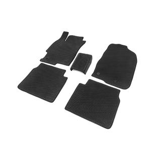 Tapis de sol voiture EVA nid d'abeille (noir) photo 2