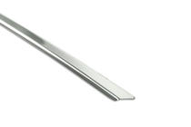 Audi Q7 2015–2026 Baguette chromée au-dessus de la plaque d'immatriculation (inox) photo 8