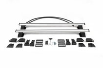 Nissan Leaf 2010-2017 Barres de toit pour toit lisse (chrome, paire) photo 10
