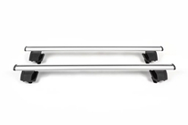 Nissan Leaf 2010-2017 Barres de toit pour toit lisse (chrome, paire) photo 17