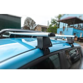 Barres de toit pour toit lisse (chrome, paire) photo 2