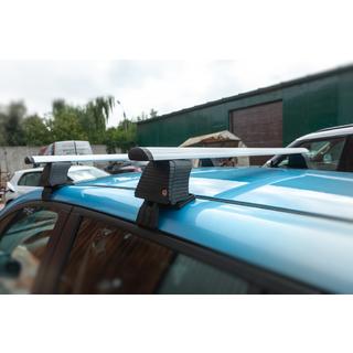 Barres de toit pour toit lisse (chrome, paire) photo 3