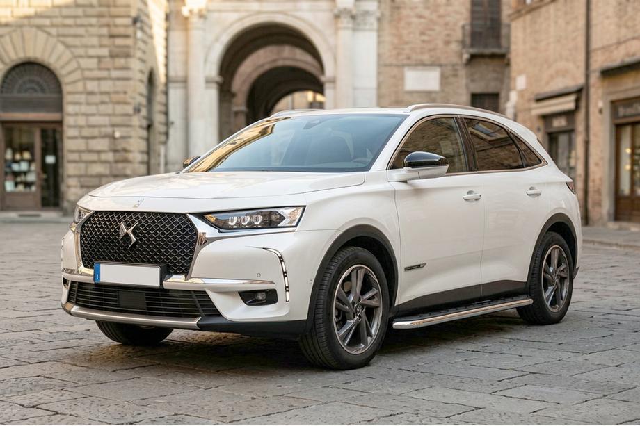 DS 7 Crossback 2017-2022 Marchepieds Latéraux Maydos V1 (2 pcs, Aluminium & Inox) Image