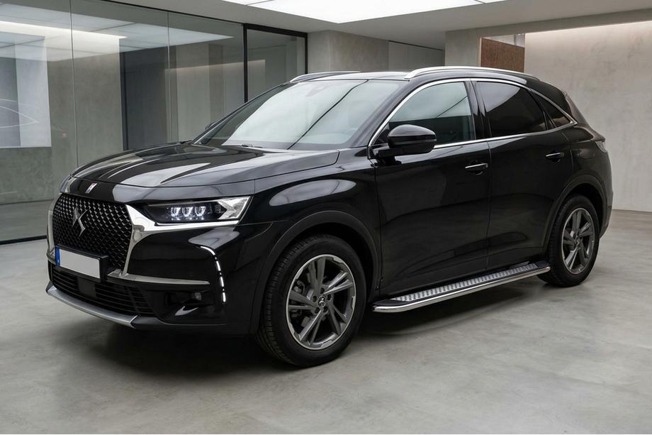 DS 7 Crossback 2017-2022 Marchepieds Latéraux Maydos V2 (2 pcs, Aluminium & Inox) Photo 1