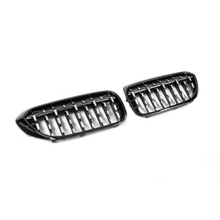 Prises de calandre Diamond Silver V2 (2017-2020, Encadrement noir) photo 4