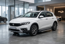 Fiat Tipo Cross 2021- Marchepieds Latéraux Duru (2 pcs, Aluminium) photo 1