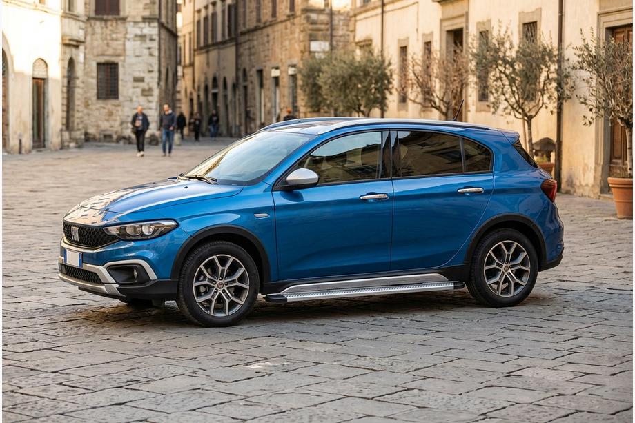 Fiat Tipo Cross 2021- Marchepieds Latéraux Maya V2 (2 pcs, Aluminium) Image