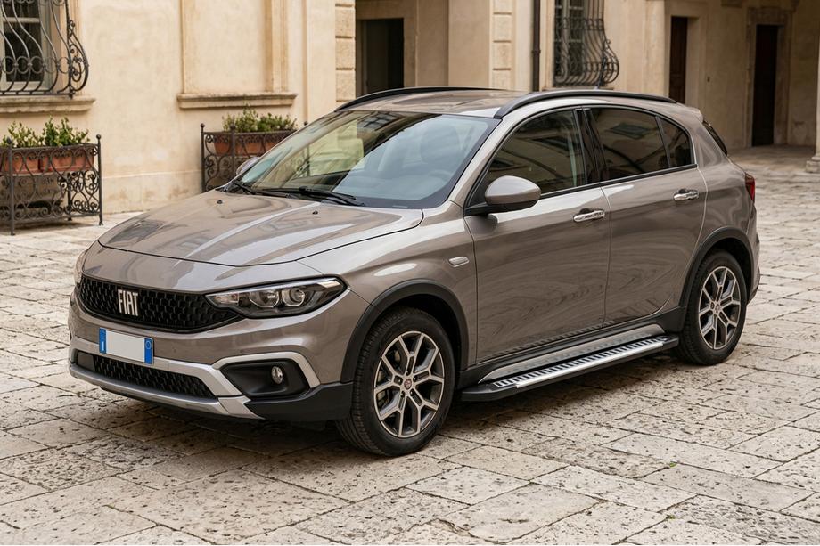 Fiat Tipo Cross 2021- Marchepieds Latéraux Line (2 pcs, Aluminium) Image