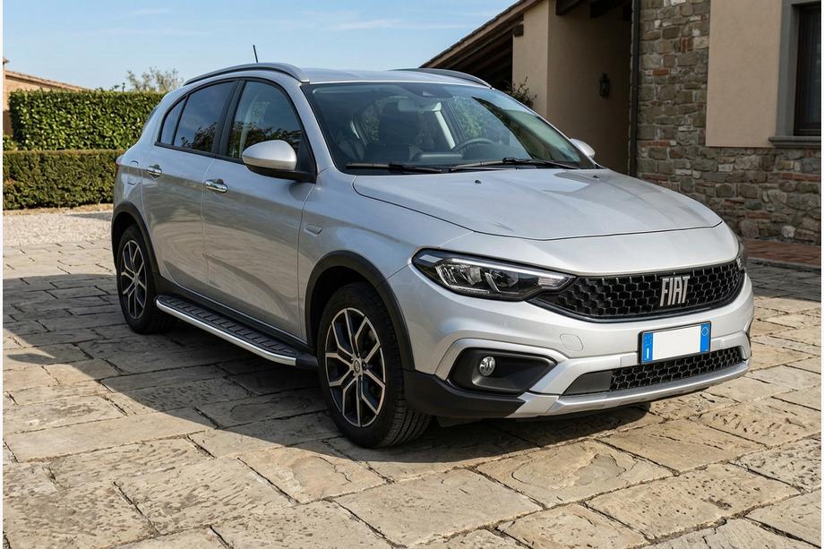 Fiat Tipo Cross 2021- Marchepieds Latéraux Fullmond (2 pcs, Aluminium) Image