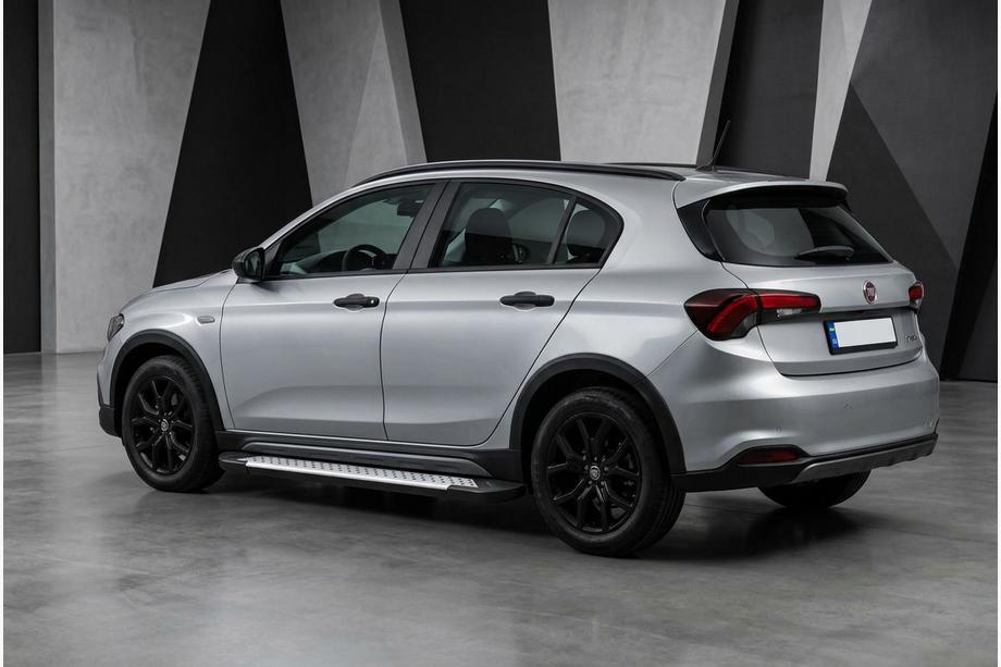 Fiat Tipo Cross 2021- Marchepieds latéraux Allmond Grey (2 pcs, aluminium) Image