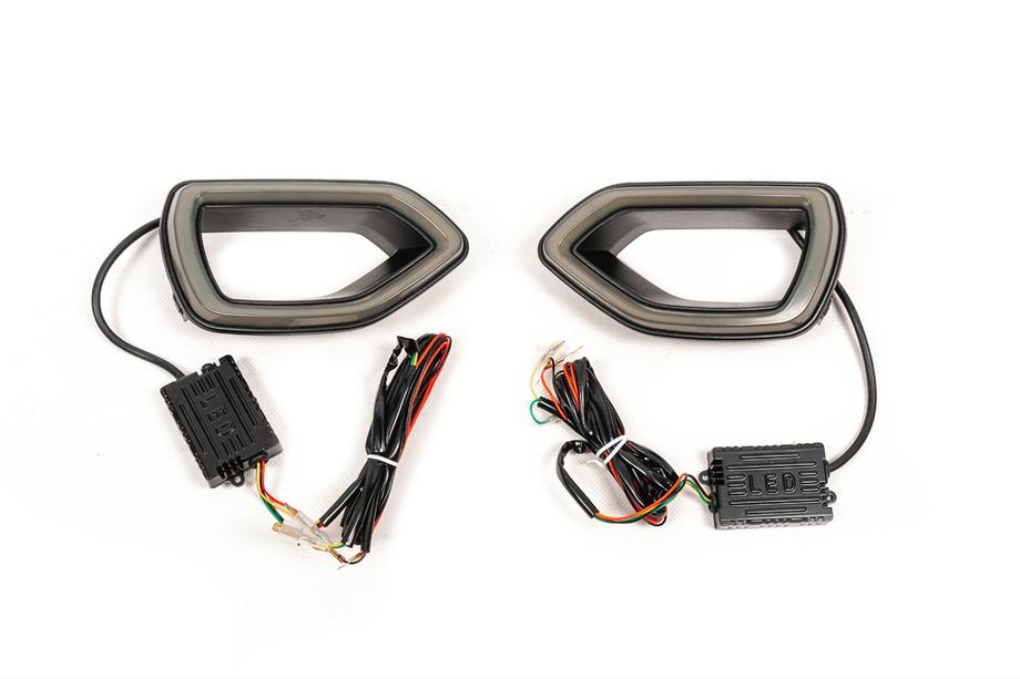 Dodge Charger 2010-2023 Feux de jour dans pare-chocs avant (2 pcs) Image