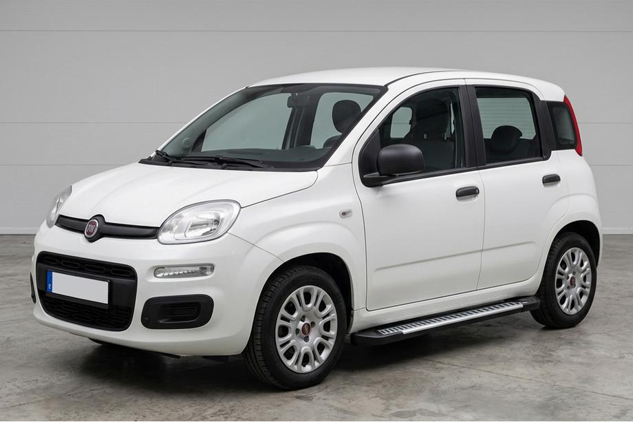 Fiat Panda 2011-2023 Marchepieds Latéraux Line (2 pcs, Aluminium) Image