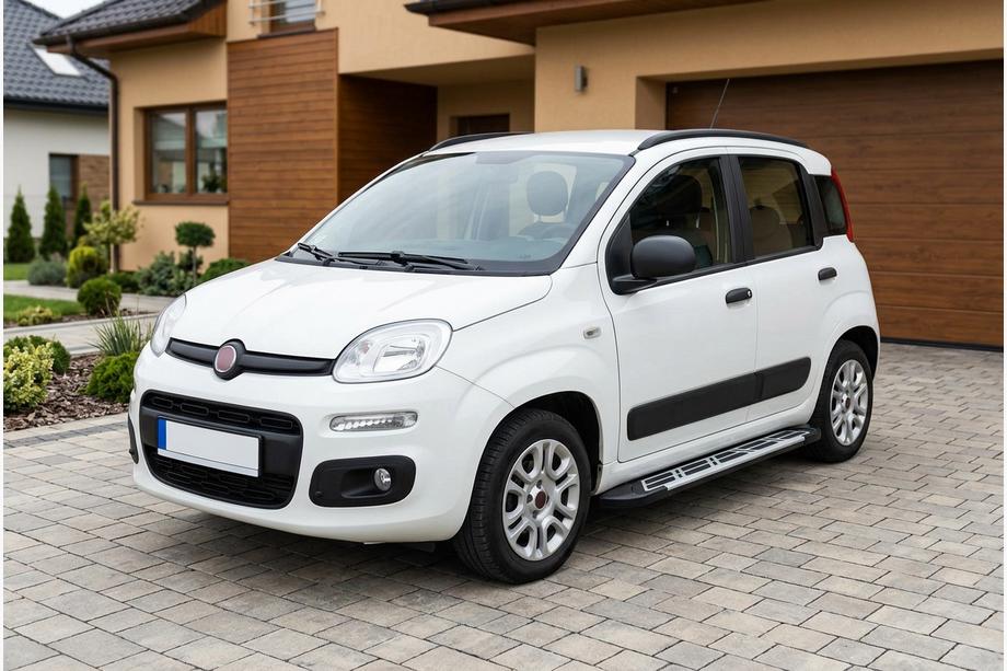 Fiat Panda 2011-2023 Marchepieds Latéraux Sunrise (2 pcs, Aluminium) Image