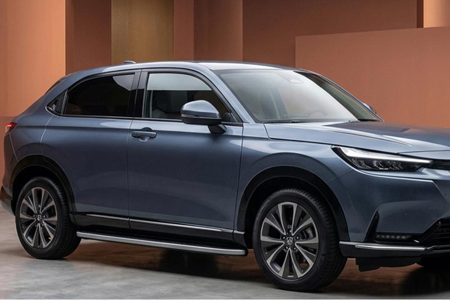 Honda HR-V 2021- Marchepieds Latéraux Tayga Grey (2 pcs, Aluminium) Image
