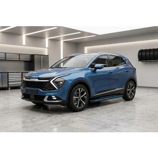 Marchepieds Latéraux Maya Blue (2 pcs, Aluminium) Kia Sportage 2021- photo 1