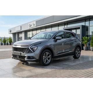 Marchepieds Latéraux Bosphore Black (2 pcs, Aluminium) Kia Sportage 2021- photo 1